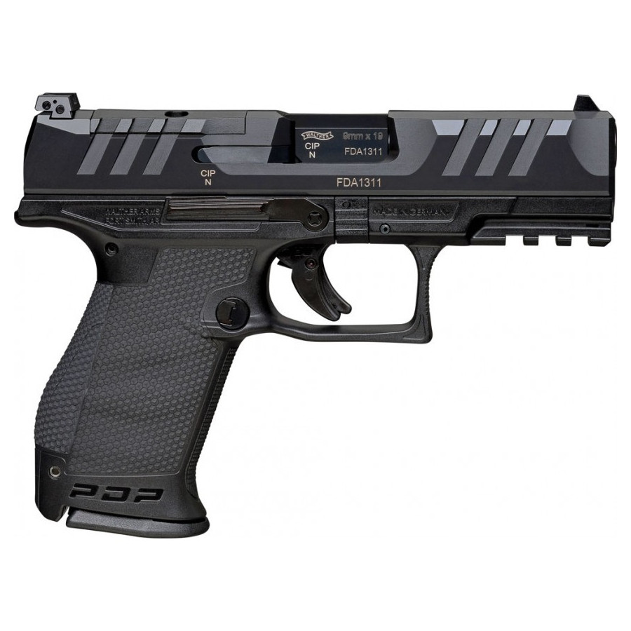 PISTOLET PDP COMPACT WALTHER 4" CAL 9X19 15 COUPS WALTHER - 1