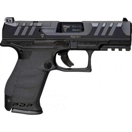 PISTOLET PDP COMPACT WALTHER 4" CAL 9X19 15 COUPS WALTHER - 1 PISTOLET PDP COMPACT WALTHER 4" CAL 9X19 15 COUPS WALTHER - 1