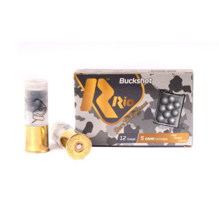 CARTOUCHES RIO 12/70 BUCK 9G 34GR X5  - 1