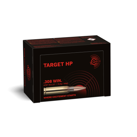 MUNITIONS GECO 308 WIN TARGET HP 168GR X50 GECO - 1