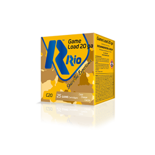 CARTOUCHES RIO 20/70 GAME LOAD 25 BJ PB7 X25  - 1