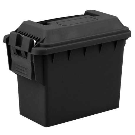 CAISSE MUNITION POLYMERE NOIR DIM INT. 17.5X9X13.5CM - 1