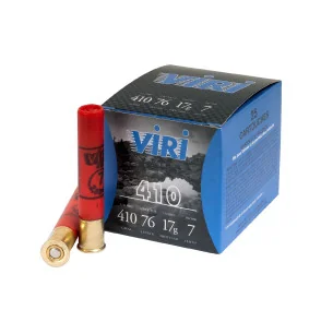 MUNITIONS VIRI 410 17G BJ PB8 X25 - 1