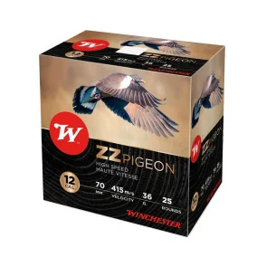 MUNITION ZZ PIGEON 12/70 36G PB7.5 X25 WINCHESTER - 2