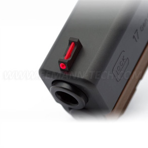 HAUSSE ET GUIDON FIBRE 1 COMPETITON EEMANN POUR GLOCK EEMANN - 2