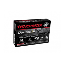 CHEVROTINES WINCHESTER DOUBLE X BUCKSHOT 12/76 12GR X5 WINCHESTER - 1