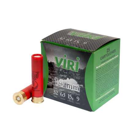 MUNITIONS VIRI 14MM 15GR BJ PB9 X25 - 1