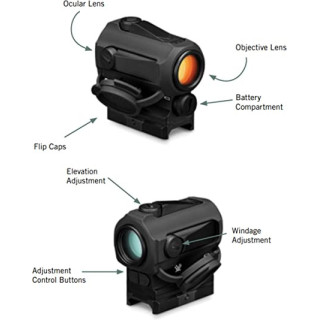 POINT ROUGE SPARC AR RED DOT VORTEX VORTEX - 5