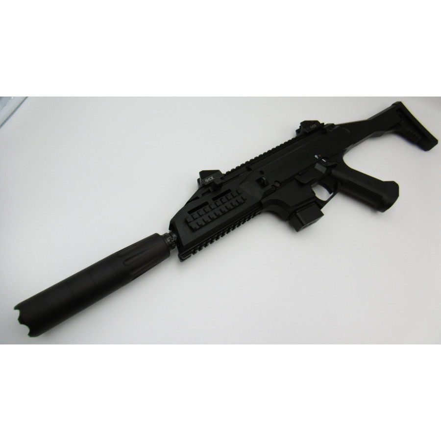 MODERATEUR DE SON A-TEC POUR CZ SCORPION EVO 3 CAL 9x19 SMG SUPRESSOR - 3