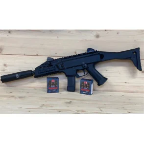 MODERATEUR DE SON A-TEC POUR CZ SCORPION EVO 3 CAL 9x19 SMG SUPRESSOR - 2