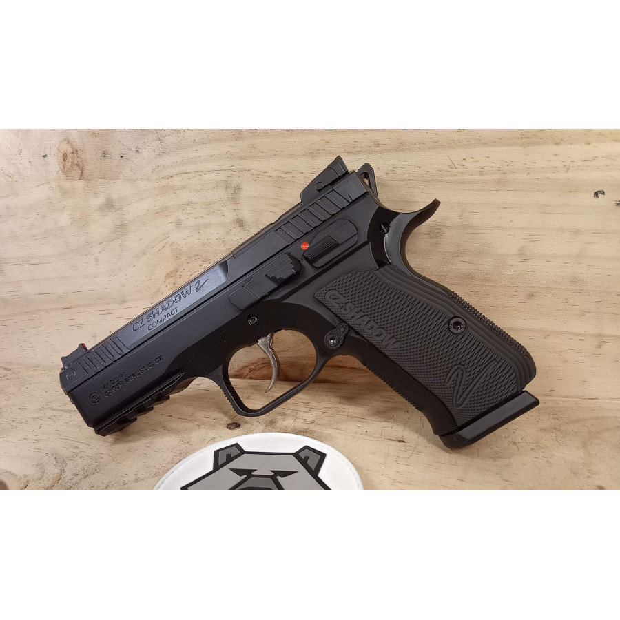 PISTOLET CZ SHADOW II COMPACT OR FULL BLACK CUSTOM CAL 9x19 CZ - 3