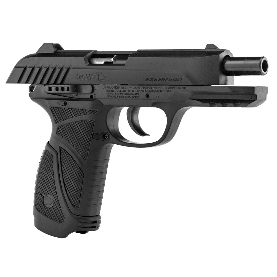 PACK Pistolet a plomb GAMO PT85 noir + mallette + plombs + capsules CO2