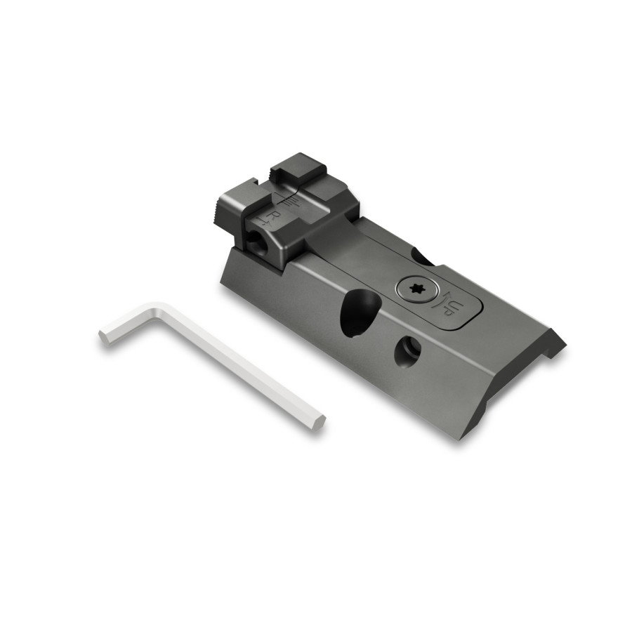 HAUSSE REGLABLE AVEC PLATINE NOIR SFX/COMBAT