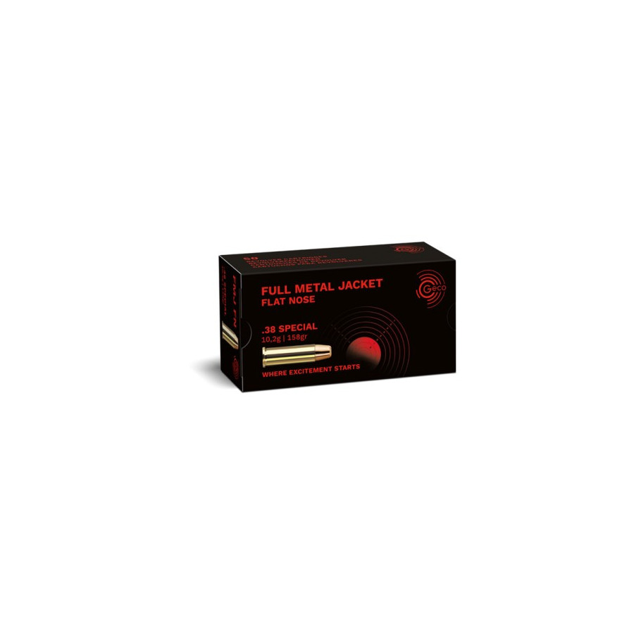 MUNITIONS GECO 38 SPECIAL...