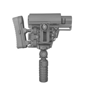 MONOPOD RÉGLABLE FIXATION RAIL 21 MM