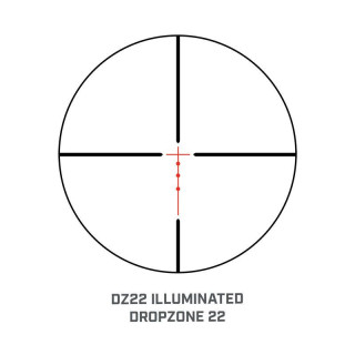 LUNETTE DE TIR BUSHNELL RIMFIRE 3-9X40 - RÉTICULE DZ22 ILL