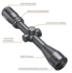 LUNETTE DE TIR BUSHNELL RIMFIRE 3-9X40 - RÉTICULE DZ22 ILL