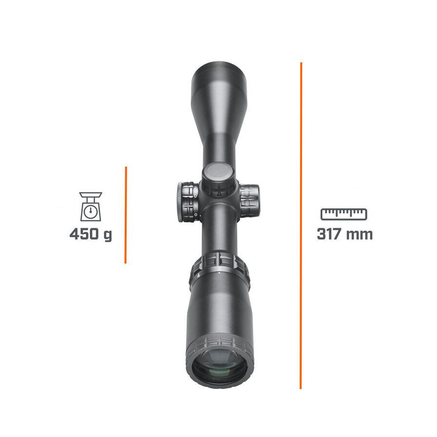 LUNETTE DE TIR BUSHNELL RIMFIRE 3-9X40 - RÉTICULE DZ22 ILL