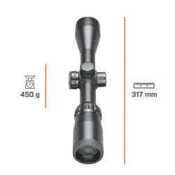 LUNETTE DE TIR BUSHNELL RIMFIRE 3-9X40 - RÉTICULE DZ22 ILL