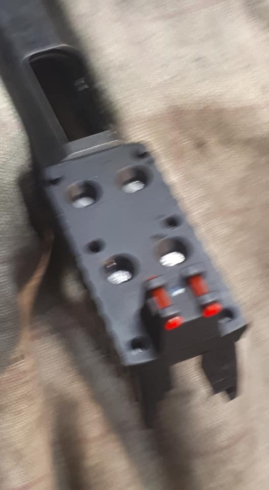 Poste du jour, Usinage d'une culasse STI Tactical déjà traite il y à quelques année pou… — photo