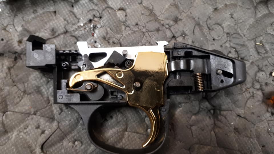 Quelques photos d'une préparation départ sur une carabine Browning T-bolt — photo