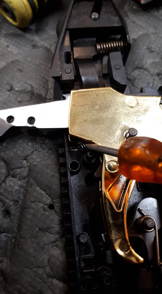 Quelques photos d'une préparation départ sur une carabine Browning T-bolt — photo