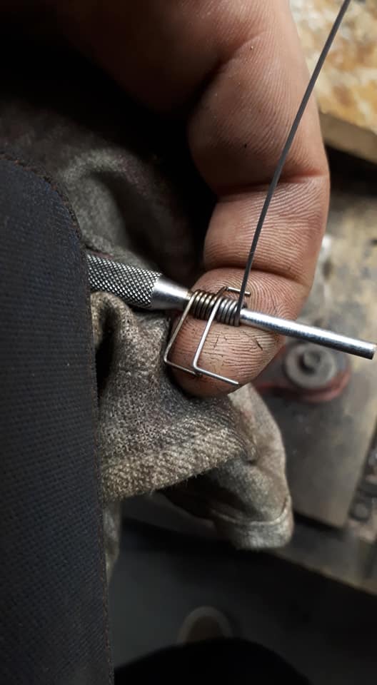 Quelques photos d'une préparation départ sur une carabine Browning T-bolt — photo