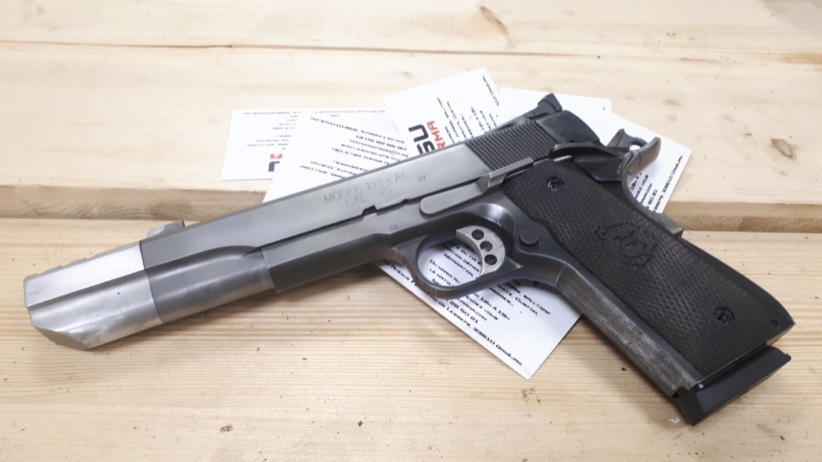 Deuxiéme et dernier post sur ce petit 1911 Springfield Super Comp refait à neuf et pass… — photo