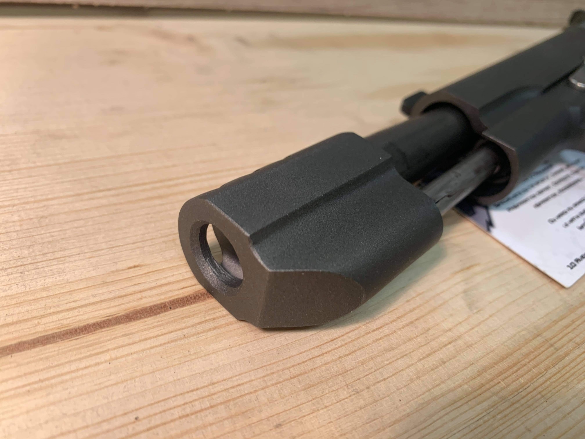 Deuxiéme et dernier post sur ce petit 1911 Springfield Super Comp refait à neuf et pass… — photo