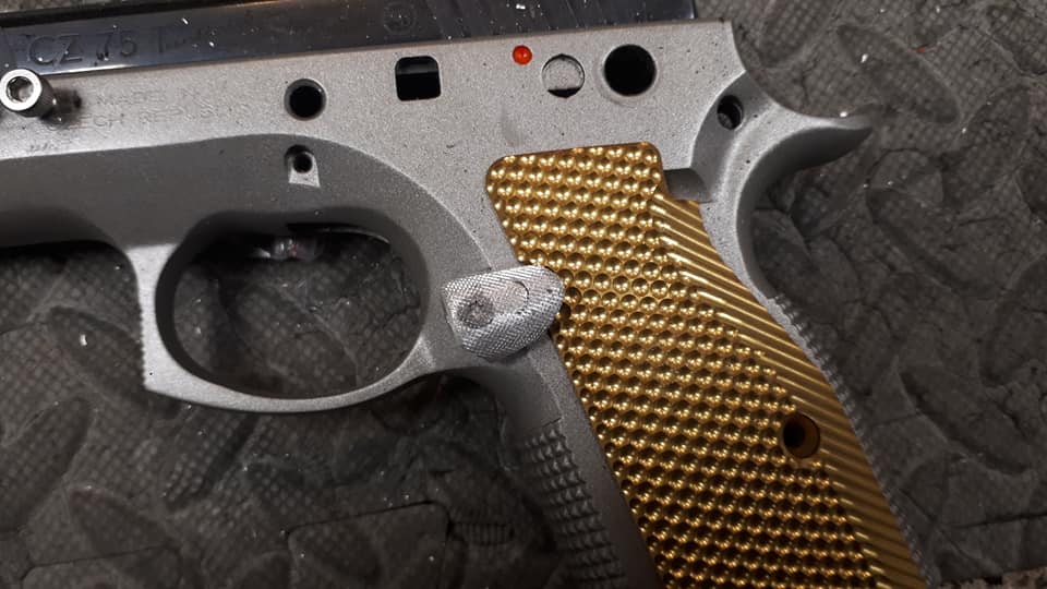 Poste du Samedi soir sur la réalisation d'un Custom sur base de CZ Tactical Sport en 9m… — photo