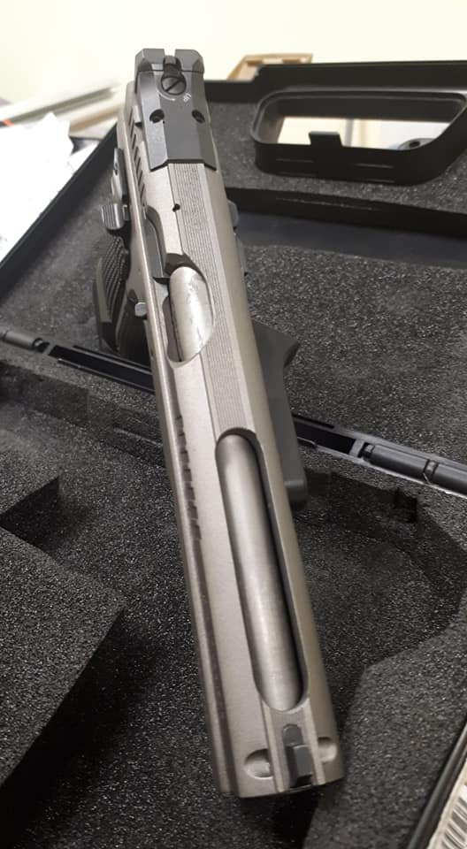 Poste du Samedi soir sur la réalisation d'un Custom sur base de CZ Tactical Sport en 9m… — photo