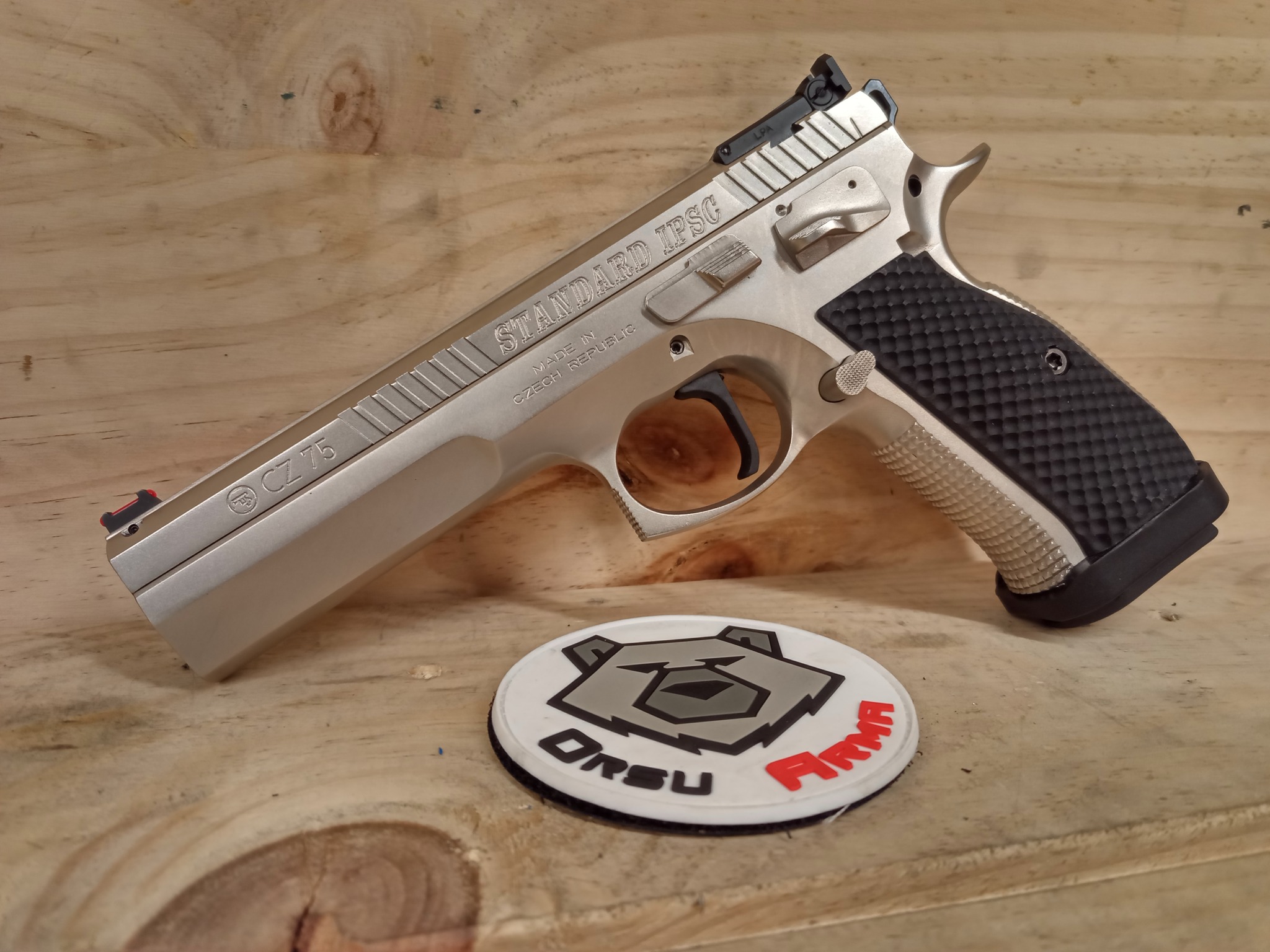 🔥🔥 CZ TACTICAL SPORT 75 IPSC CUSTOM SAO NICKEL 9x19 🔥🔥 — photo