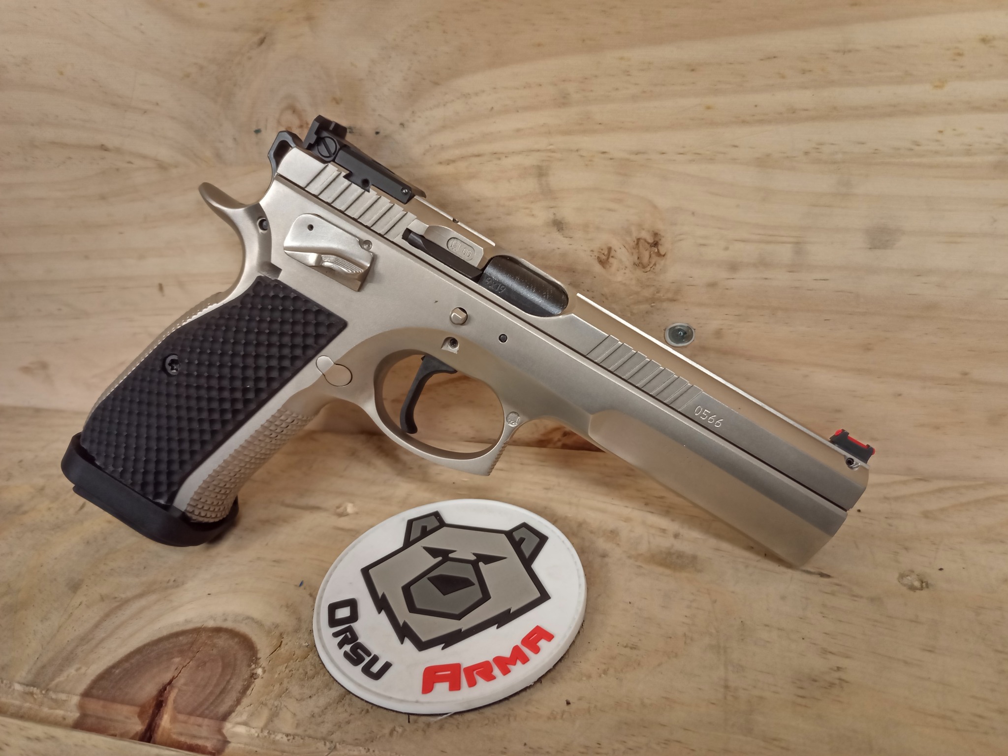 🔥🔥 CZ TACTICAL SPORT 75 IPSC CUSTOM SAO NICKEL 9x19 🔥🔥 — photo