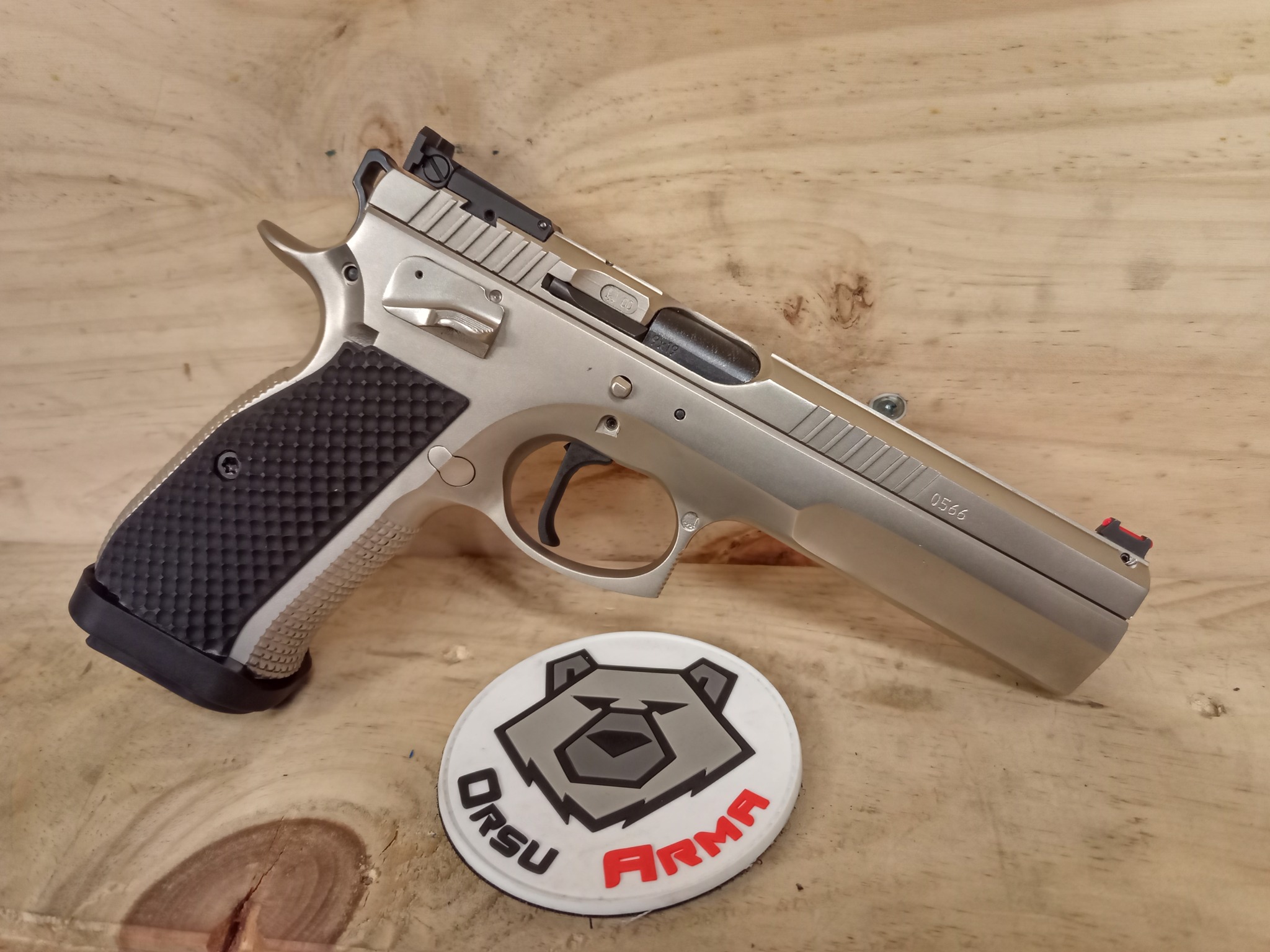 🔥🔥 CZ TACTICAL SPORT 75 IPSC CUSTOM SAO NICKEL 9x19 🔥🔥 — photo