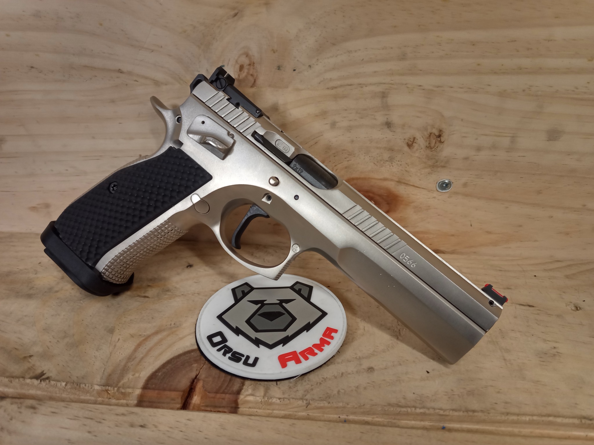 🔥🔥 CZ TACTICAL SPORT 75 IPSC CUSTOM SAO NICKEL 9x19 🔥🔥 — photo